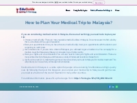 How to Plan Your Medical Trip to Malaysia | EduGuide Malaysia
