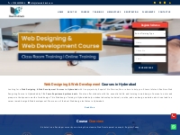 Web Designing & Web Development Courses in Hyderabad | Web Design Trai