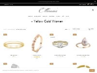 Shop Yellow Gold Engagement Rings   Gold Wedding Rings | Elleroses