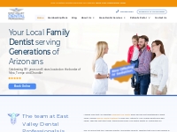 #1 Family Dentist Office Serving Mesa, Tempe, Chandler | EVDP