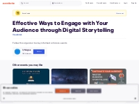 Effective Ways to Engage with Your Audience through Digital Storytelli