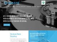 Sacramento, CA Electronic Waste Recycling | E Waste Recovery Systems