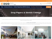 Drop Papers   Stretch Ceilings | Fire rated fabric   specialist paper