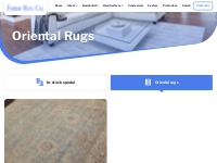Oriental Rugs - Faber Rug Co