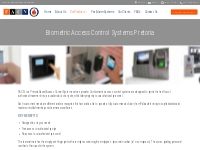 Biometric Access Control Systems Pretoria - Fire Access Control Networ