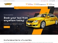Faridabad Cab | Taxi Service in Faridabad @ Fair Prices