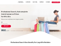 Wix eCommerce Site Search