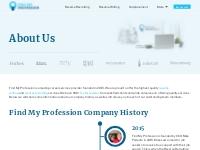 About Us - Find My Profession