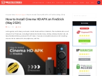 How to Install Cinema HD APK on FireStick (Feb 2024)
