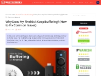 How to Stop Buffering on Amazon FireStick (Feb 2024)