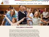 Children   Families  First Church Cambridge
