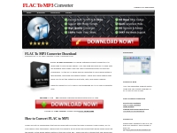 FLAC To MP3 Converter - Convert FLAC To MP3 Fast and Easily - Download