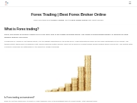Forex Trading | BEST Forex Broker Online | Lowest Spreads | Get Demo o