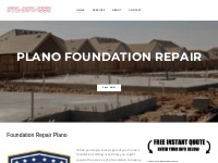Foundation Repair Plano TX | Plano Foundation Repair