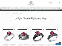 Ruby   Diamond Engagement Rings