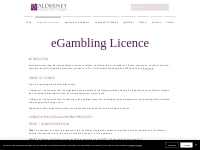 eGambling Licence |  AGCC