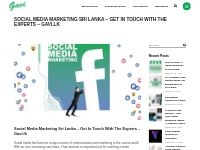 Social Media Marketing Sri Lanka - Gavi Digital - Graphic Design Sri L