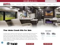           Thor Motor Coach RVs For Sale | General RV Center