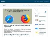 Way to Fix RR mail Not Loading on Mozilla Firefox/Safari -Getallitinfo