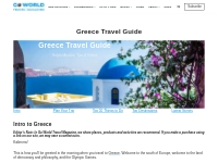 Greece Travel Guide - Go World Travel Magazine