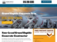            Concrete Contractor, Cement Specialist | Grand Rapids, MI