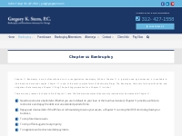 Chapter 11 Bankruptcy | Chicago Bankruptcy   Foreclosure Attorneys | G