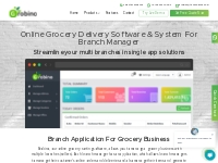 Grocery store shopping application - grobino