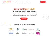 Direct to Retailer Commerce (D2R) | B2B Buy now, Pay later | Growmax