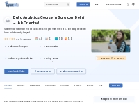 Data Analytics Course in Gurgaon, Delhi - Job Oriented