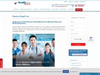 Top Doctors Mailing List - 100% Opt-in Doctors Email Lists USA