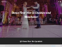 Dance Floor Hire Cheshire, White/Black LED Dance Floor Hire, Specialis