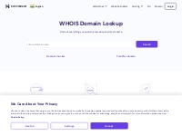 WHOIS Lookup Tool - Find Out Who Owns a Domain