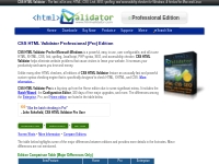 Pro Edition - CSS HTML Validator