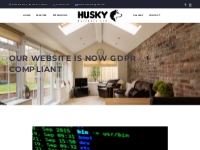 Our Website Is Now GDPR Compliant - Husky Builders LTD
