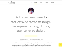 Senthil: UX/UI Designer, User Experience Designer Melbourne, UX Design
