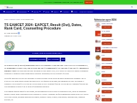 TS EAMCET 2024: EAPCET, Admit Card (Out), Exam Date, Eligibility