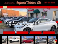 Find Great Deals On Preowned Cars At Imperial Motors, VA!