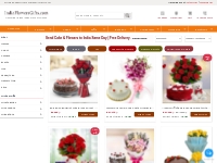 Send Cake & Flowers to India Same Day | Free Delivery - IFG