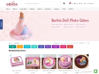 Barbie Cake Online | Barbie Birthday Cakes | Barbie Doll Cake - Indiag