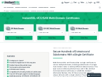 InstantSSL Official Site | UCC Multi-domain SSL Certificate