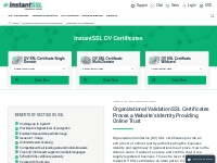 InstantSSL Official Site | InstantSSL OV SSL Certificate