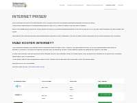 Internet Priser i Danmark 2023 - Stor oversigt - Sammenlign og spar