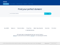 Check Domain Names | See If Your Domain Name Is Available | IONOS