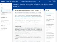 GENERAL TERMS AND CONDITIONS OF SERVICE of  IONOS Cloud Inc. - IONOS T