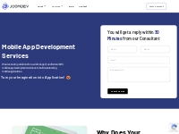 Mobile App Development Services for Android   iOS - Call Us