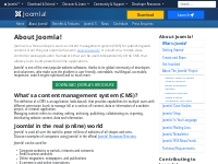 Joomla! - Content Management System to build websites   apps
