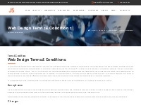 Web Design Terms & Conditions - JS-Solutions Networks, Singapore