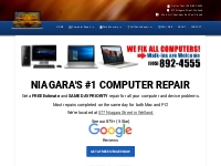 ?? Niagara Computer Repair | Niagara Laptop Repair | ? Data Recovery &