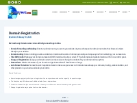 Domain Registration - JumboNIC Web Hosting