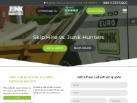 Difference Between Skip Hire   Junk Hunters